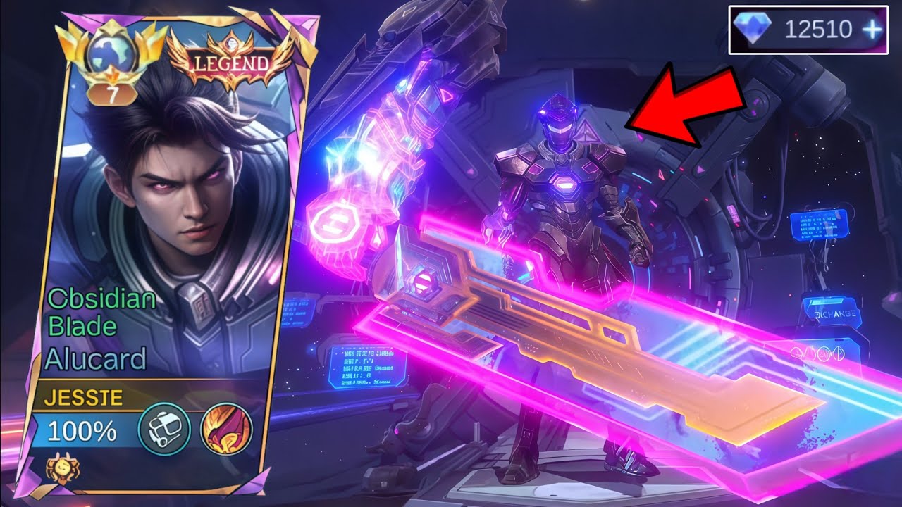 FINALLY!!🔥 REVAMP ALUCARD OBSIDIAN BLADE LEGEND SKIN IS OFFICIALLY HERE! - (best legend skin ever!)