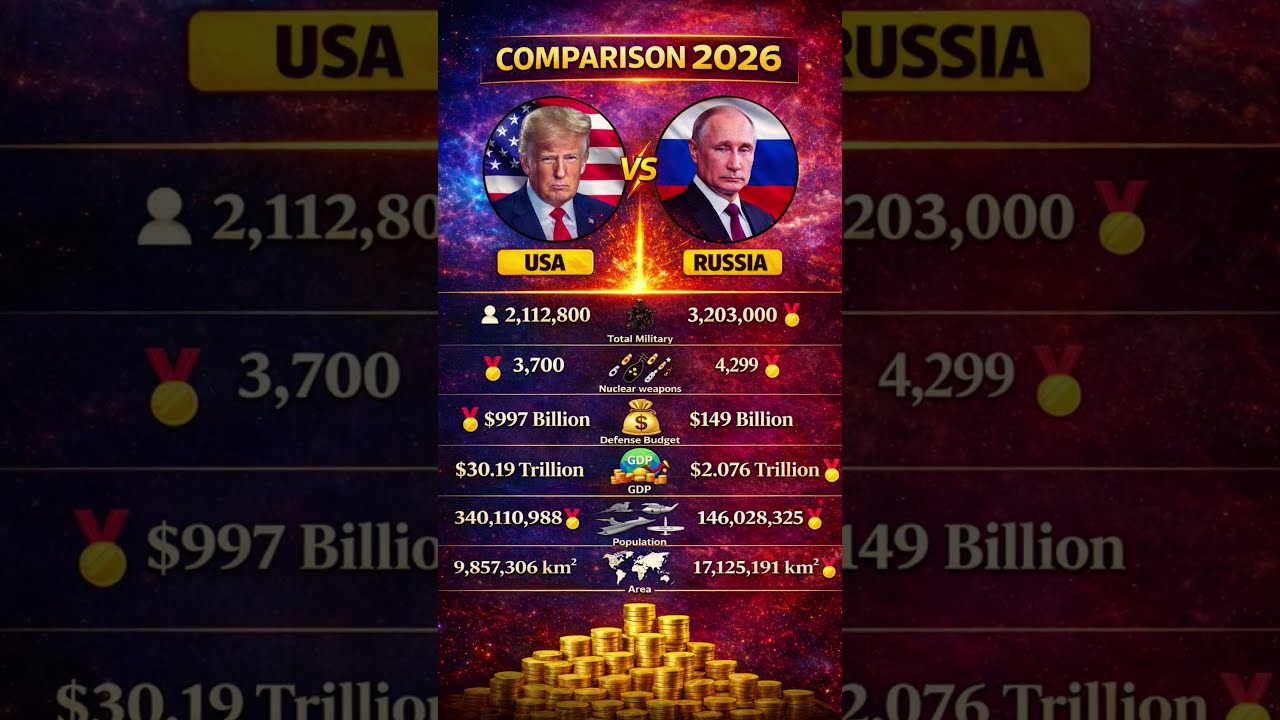 The Final Showdown: Russia vs USA Superpower Rivalry Explained