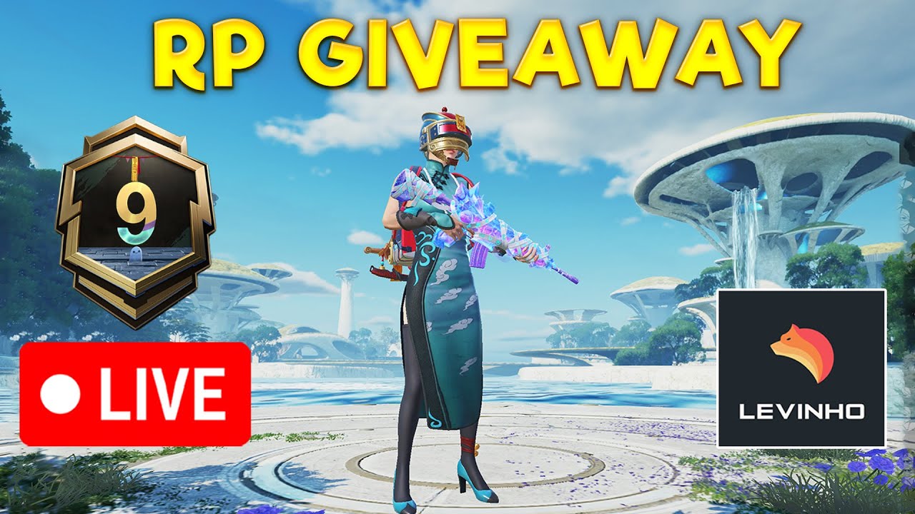 🔴 Levinho Solo Vs Squad  & Royale Pass Giveaway🔴 #RPA9