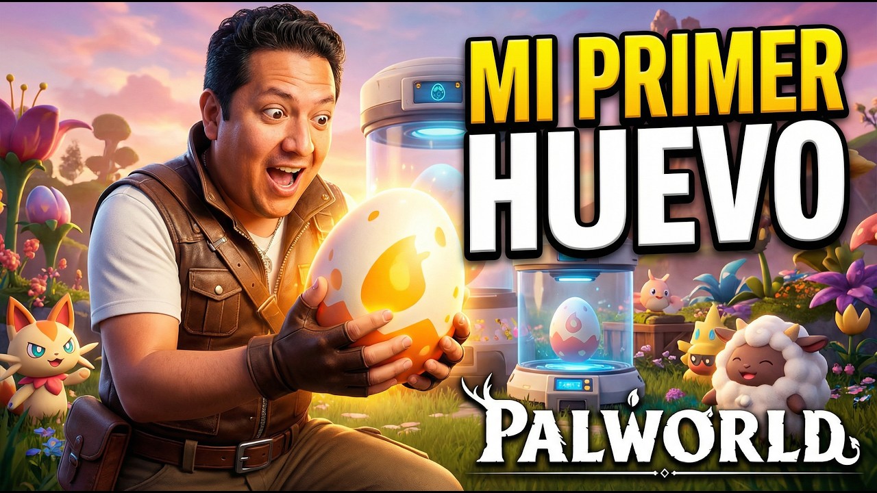 INCUBANDO MI PRIMER HUEVO 🥚 - Palworld