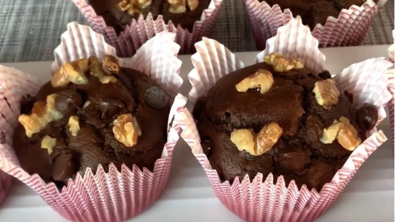 Healthy Chocolate Oatmeal Muffins | I lost Weight while Enjoying these Fluffy Chocolate Muffins❗️