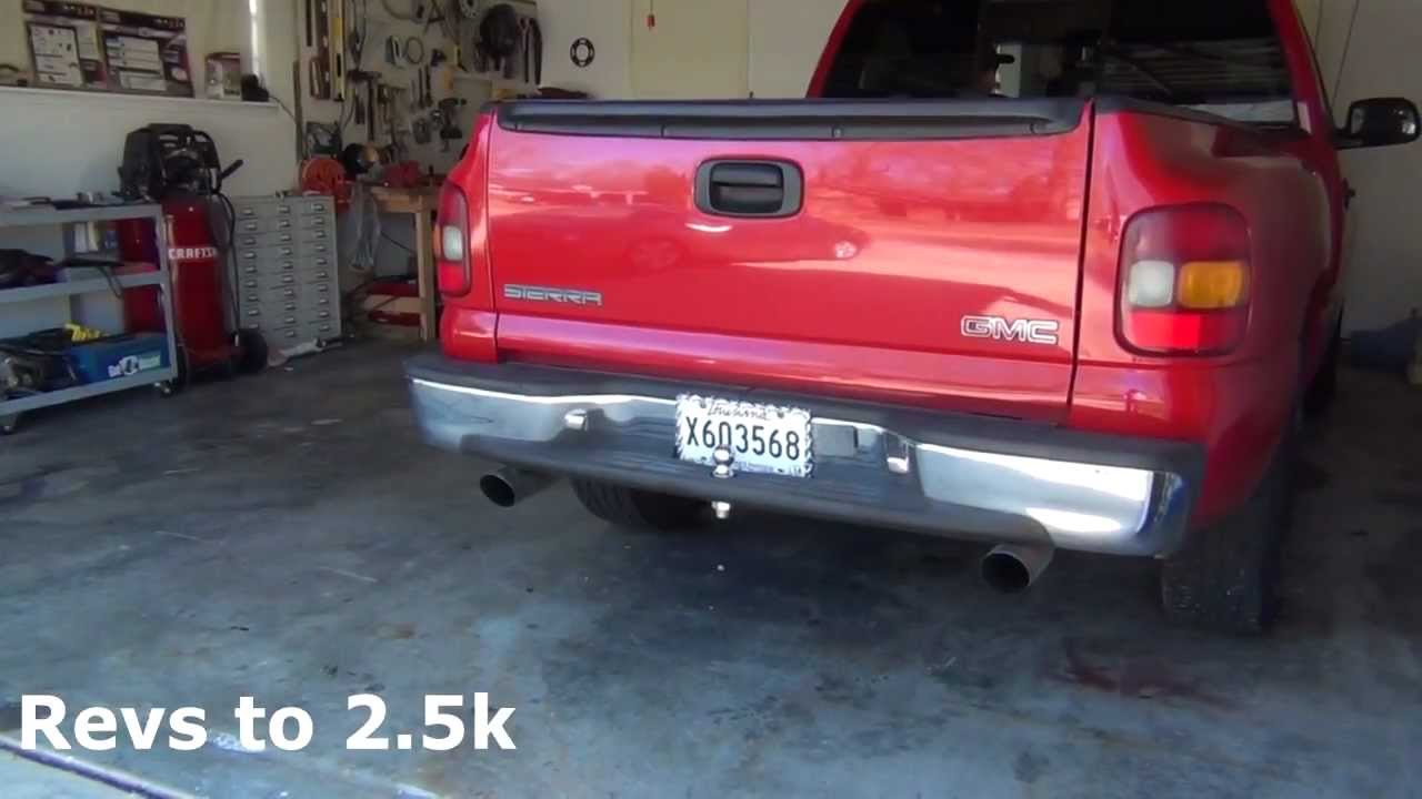 4.3L Vortec V6 with Dual Straight Pipes - Exhaust Vid -HQ-