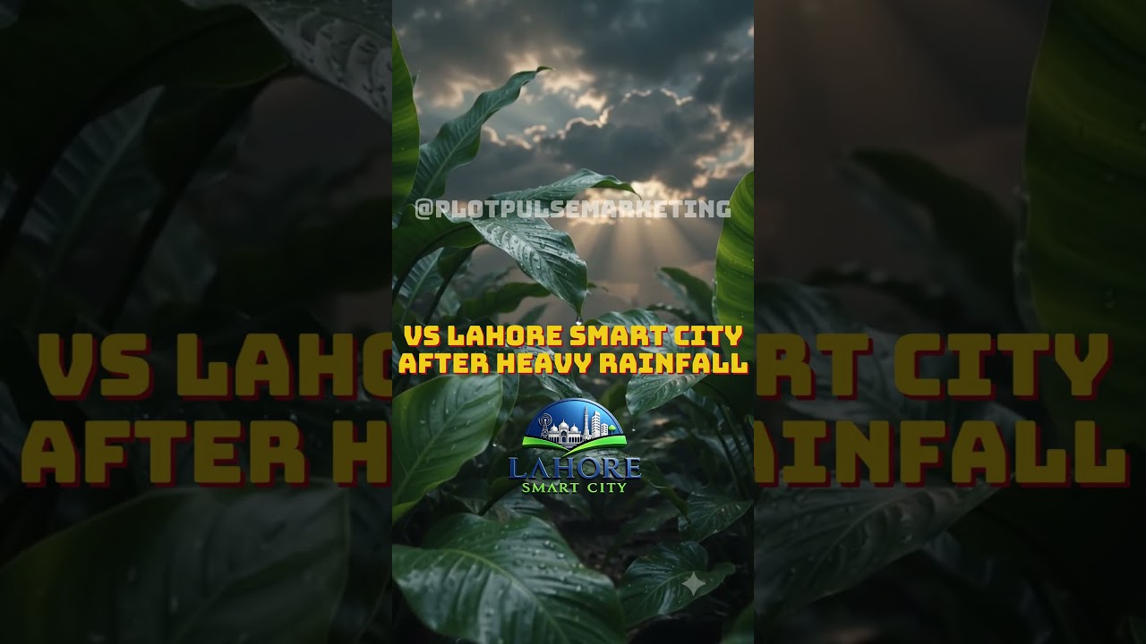 Lahore Flooded After Heavy Rain? See What We Found in Lahore Smart City!