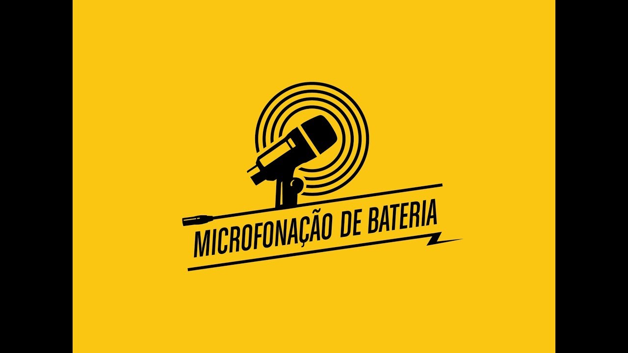 Microfonação de Bateria - Aula 1