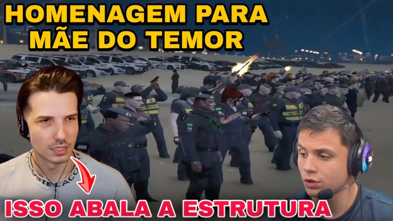 PODEROSO BAGUAL FOI NA HOMENAGEM QUE OS POLICIAIS FIZERAM PARA A MÃE DO TEMOR!