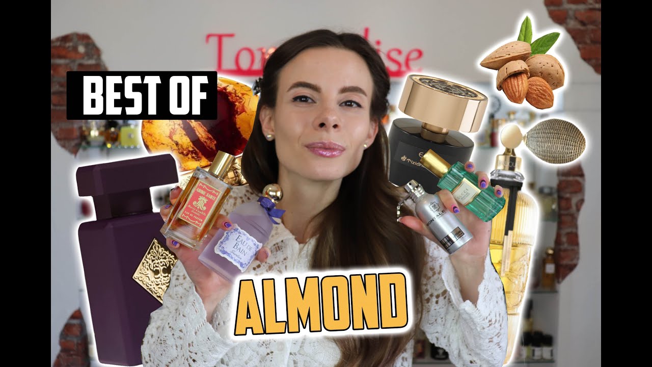TOP 15 ALMOND PERFUMES FROM MY COLLECTION (POWDERY, FLORAL, HERBAL, SPICY, DARK SWEET) | Tommelise