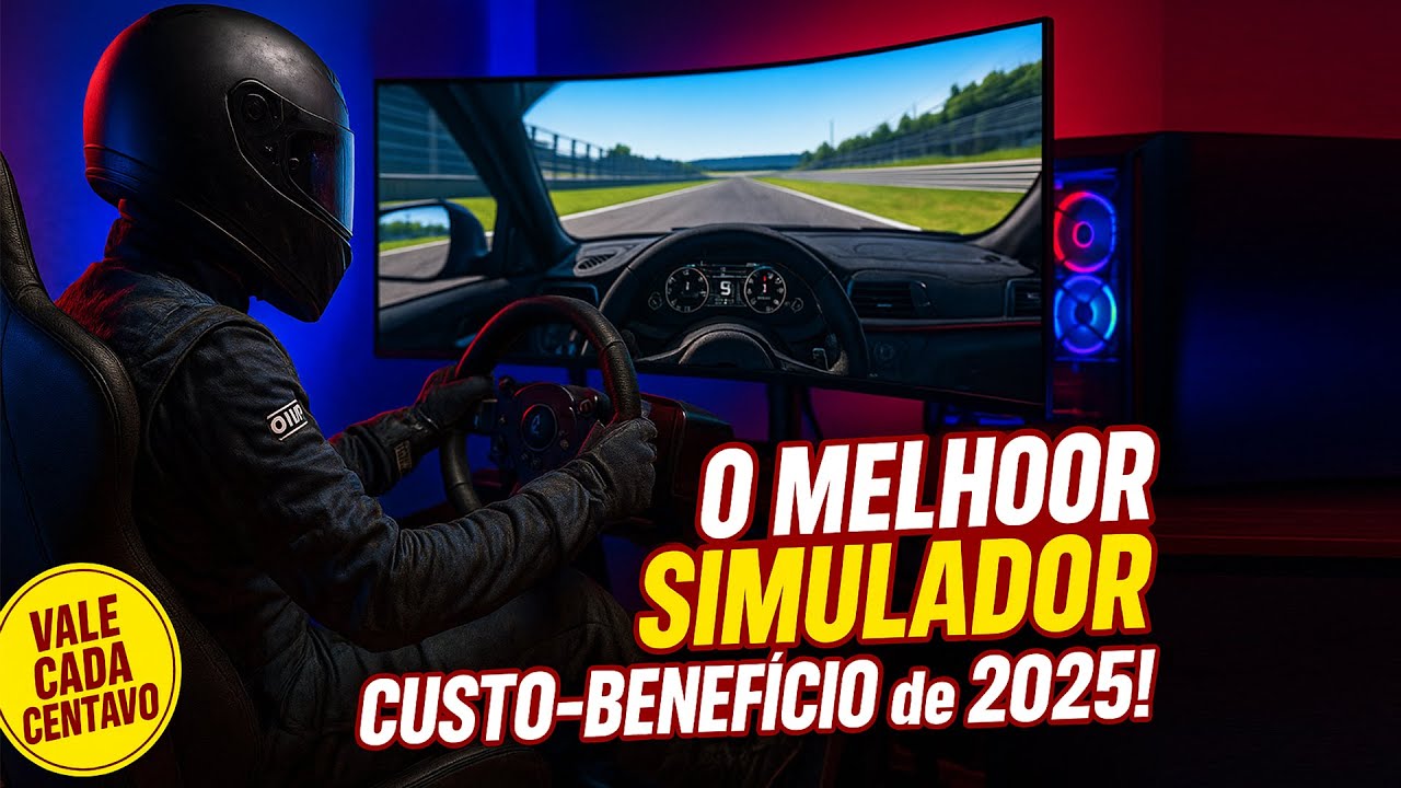 O guia COMPLETO para Montar um simulador de CORRIDA em 2025!
