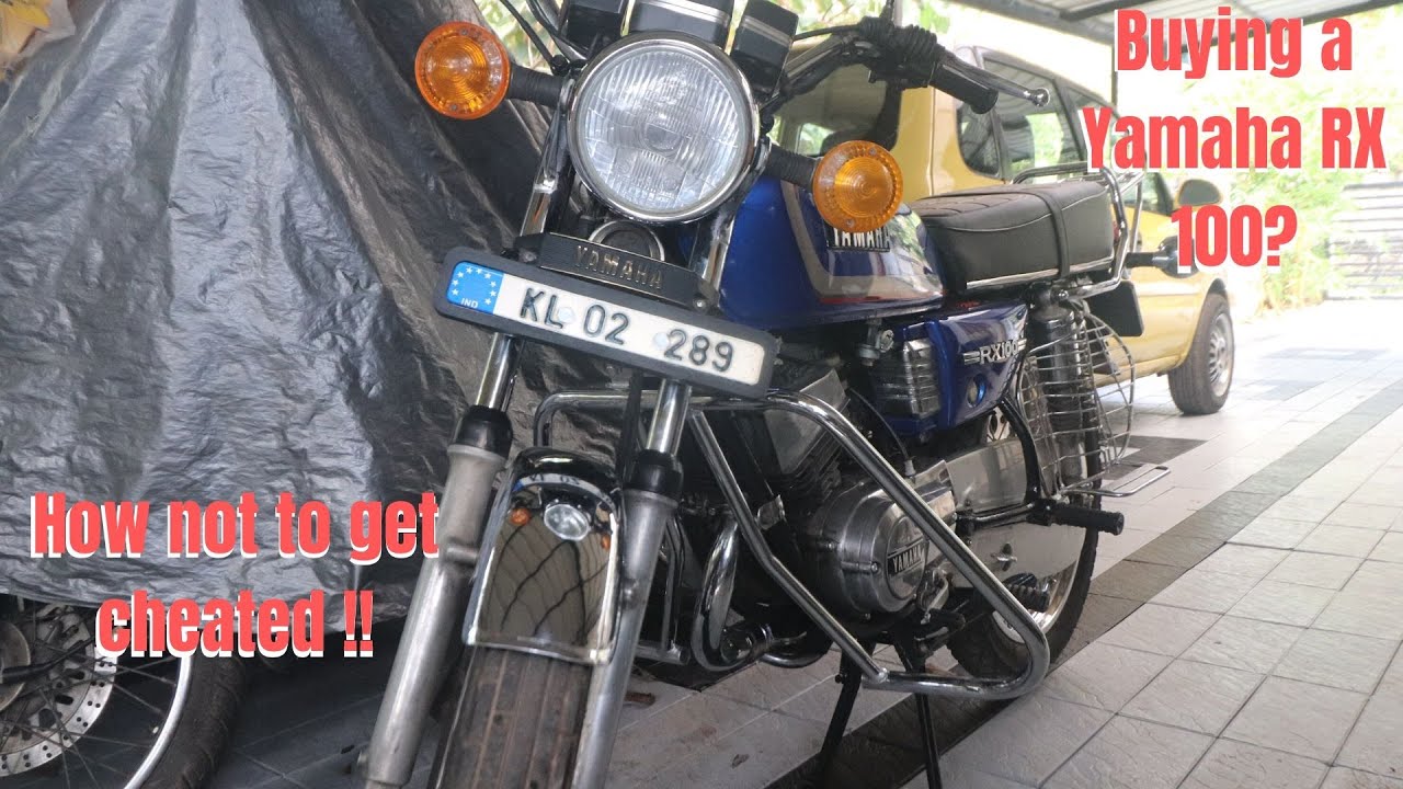 What to look for while buying a Yamaha RX 100