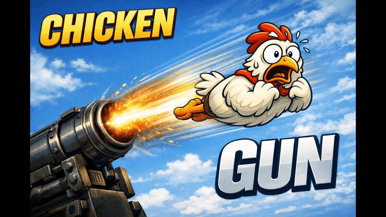 ON A TIRÉ UN POULET ?! (Test collision aviaire)