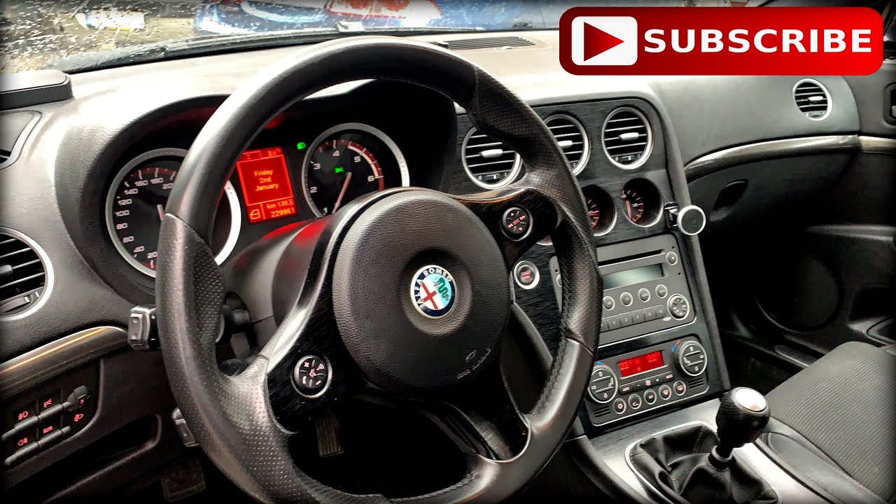 2011 Alfa Romeo 159 / POV Drive on a rainy day in Bucharest / GoPro Hero 7 POV 1080p