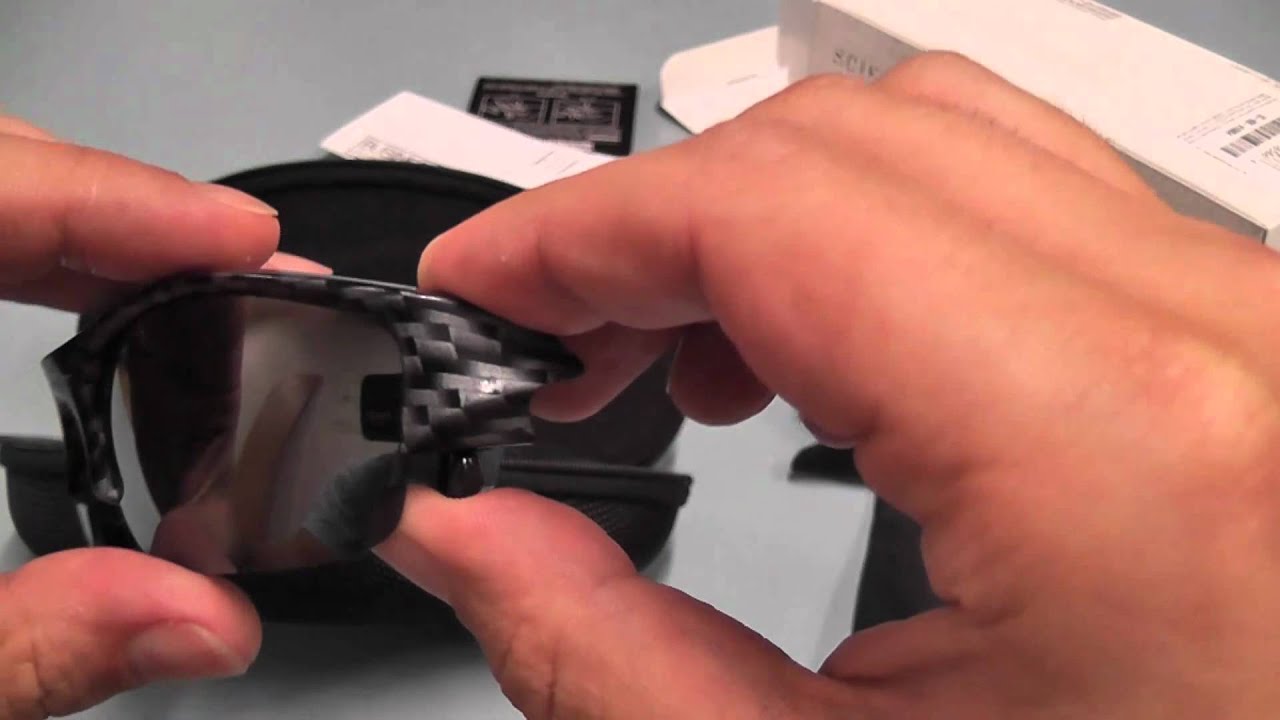 Oakley Flak Jacket true carbon - unboxing