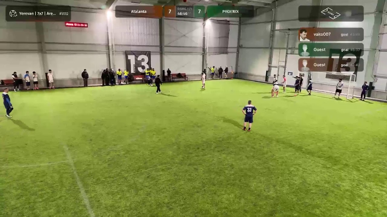 Playbox League 7x7 Atalanta vs Phoenix 19.01.2026