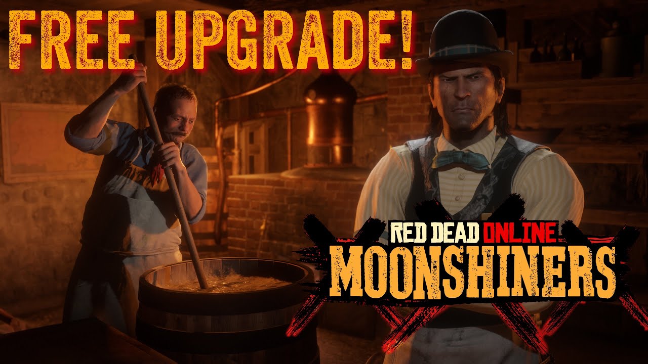 Red Dead Online - How to Get a Free Moonshiner Upgrade! (Polished Copper Still Upgrade)