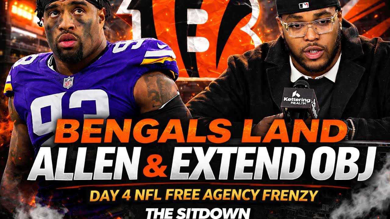 Bengals Land Allen & Extend OBJ | NFL Free Agency Frenzy Day 4 Reaction