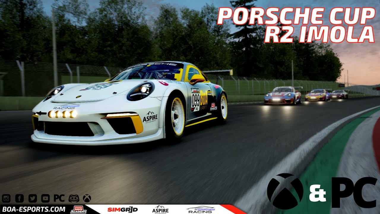 BoATV: Porsche Cup R2 Imla Diamond POV Assetto corsa competizione