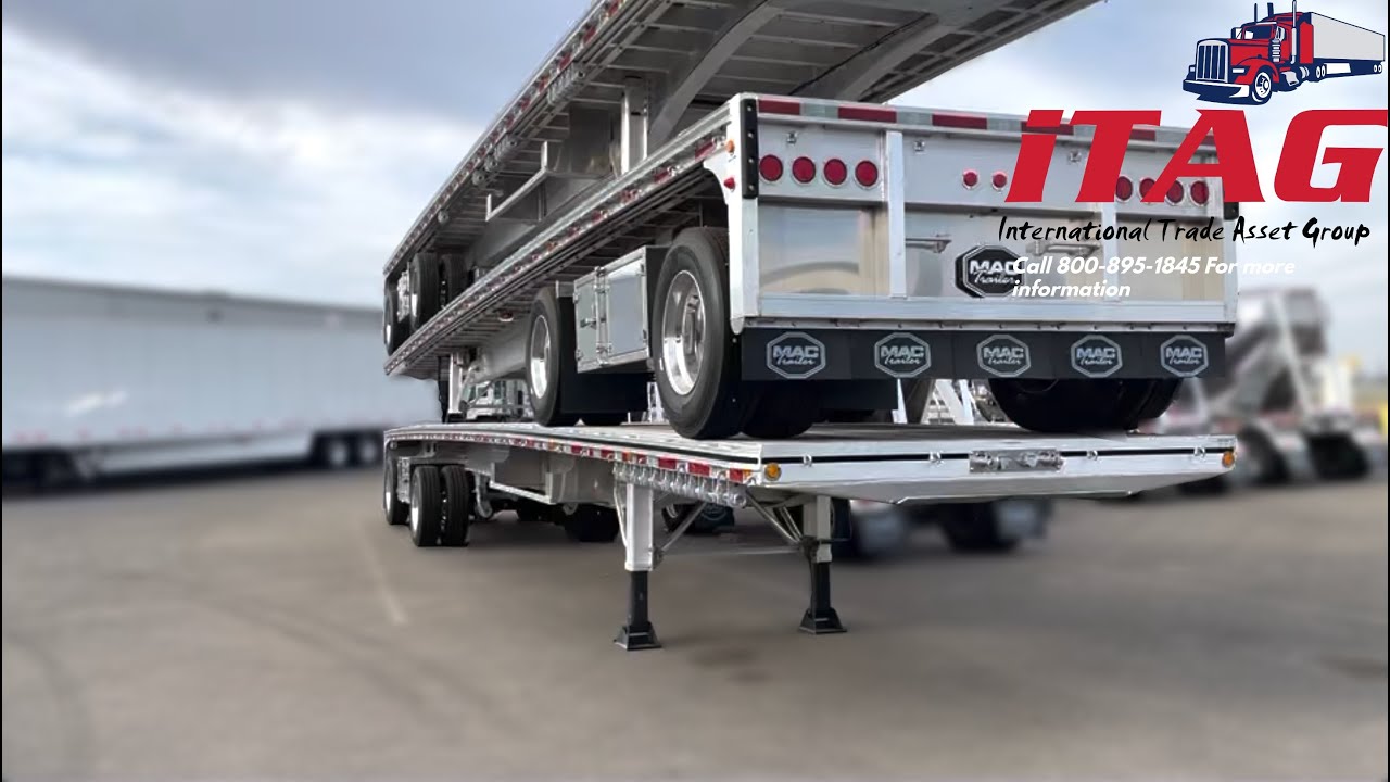 2023 MAC 53x102 Flatbed Trailer For Sale ITAG Equipment