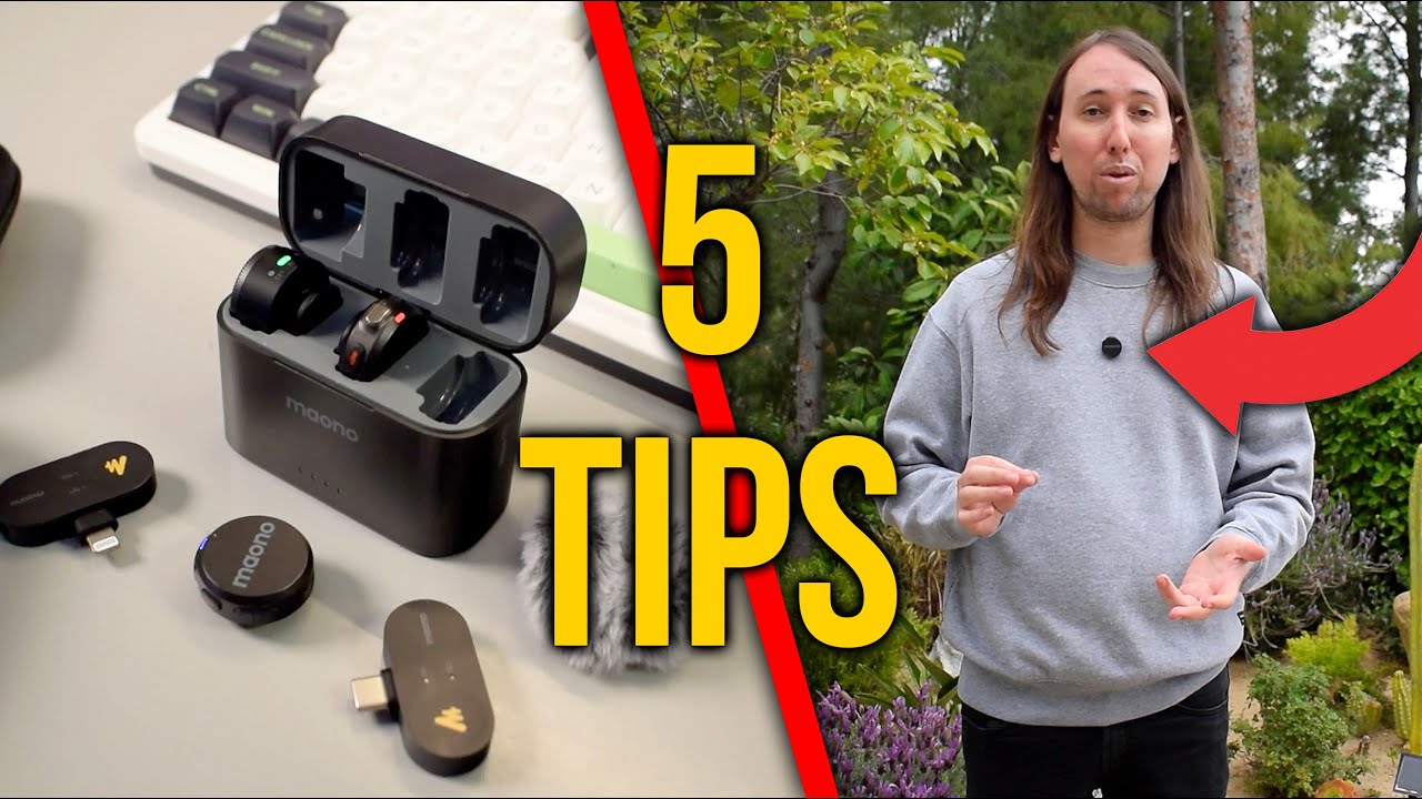 Maono Wave T5 Wireless Lavalier Microphone | 5 Things You Didn't Know