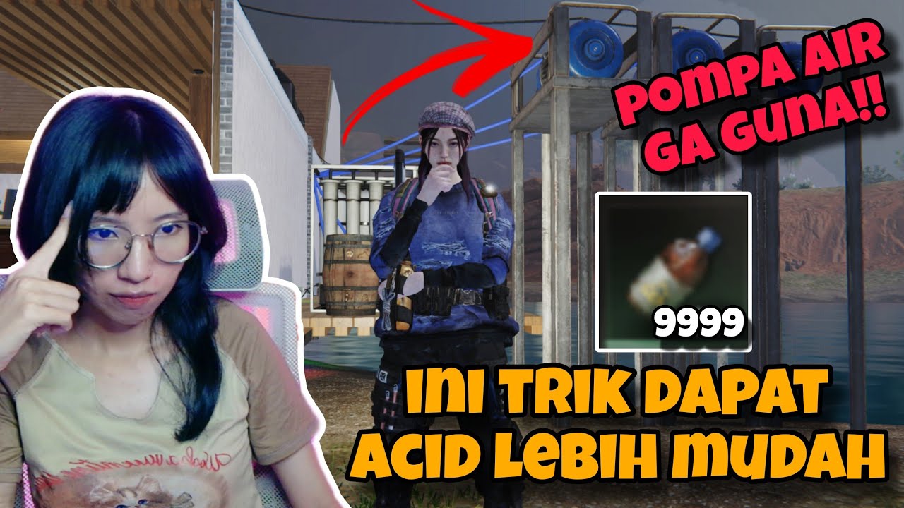 Trik Mudah Mendapatkan Acid Tanpa Bikin Pompa Air || Once Human