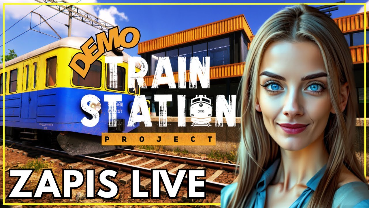 TRAIN STATION PROJECT DEMO🤩 - ZAPIS LIVE TIKTOK KICK 🤩