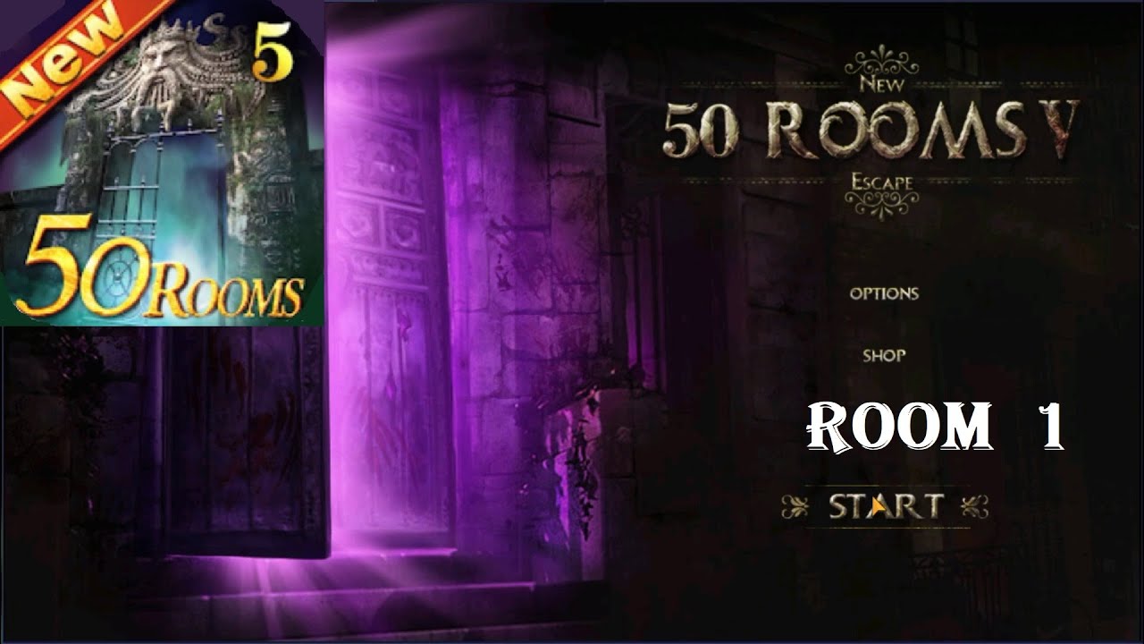 New 50 Rooms Escape V level 1 walkthrough.