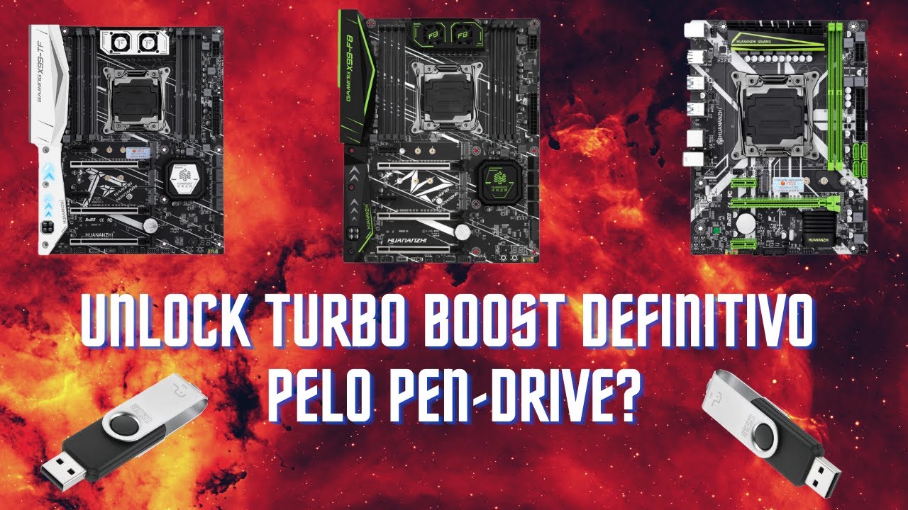 Unlock Turbo boost Xeon E5 V3 Definitivo pelo PEN-DRIVE Huananzhi x99 F8 -TF - 8M segundo método!