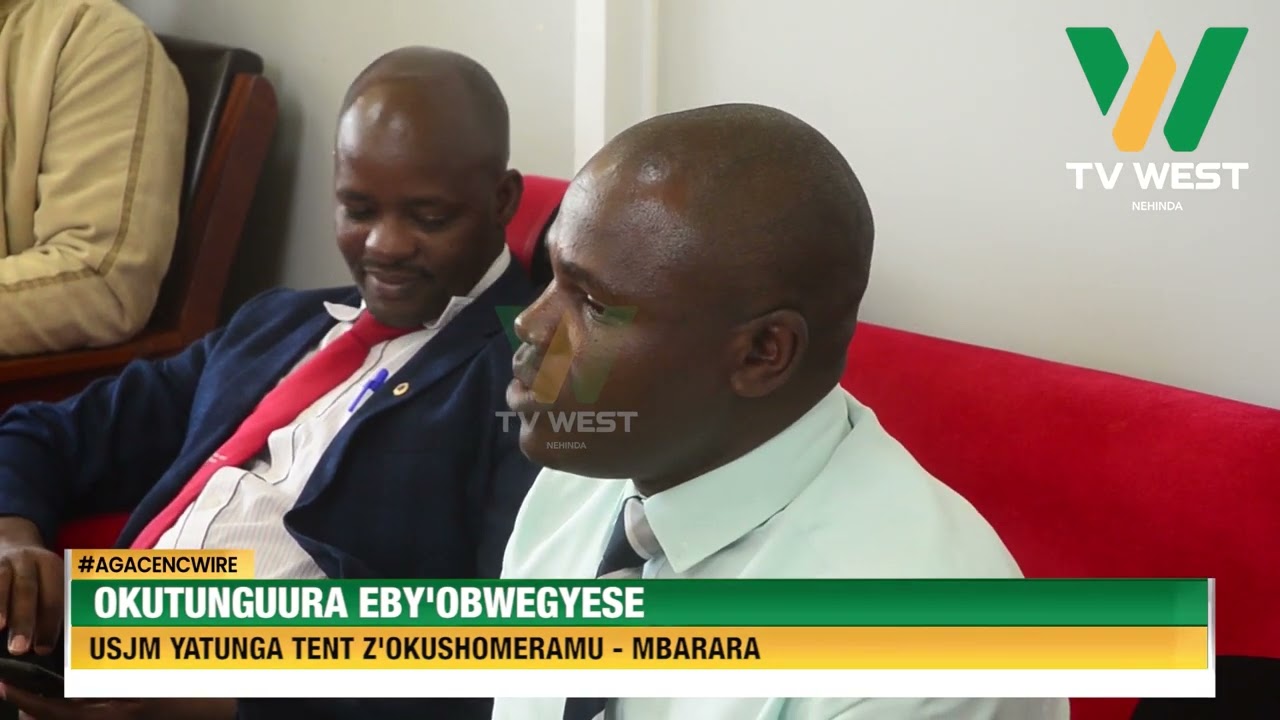 AGACENCWIRE: Okutunguura eby'obwegyese, USJM yatunga tent z'okushomeramu.