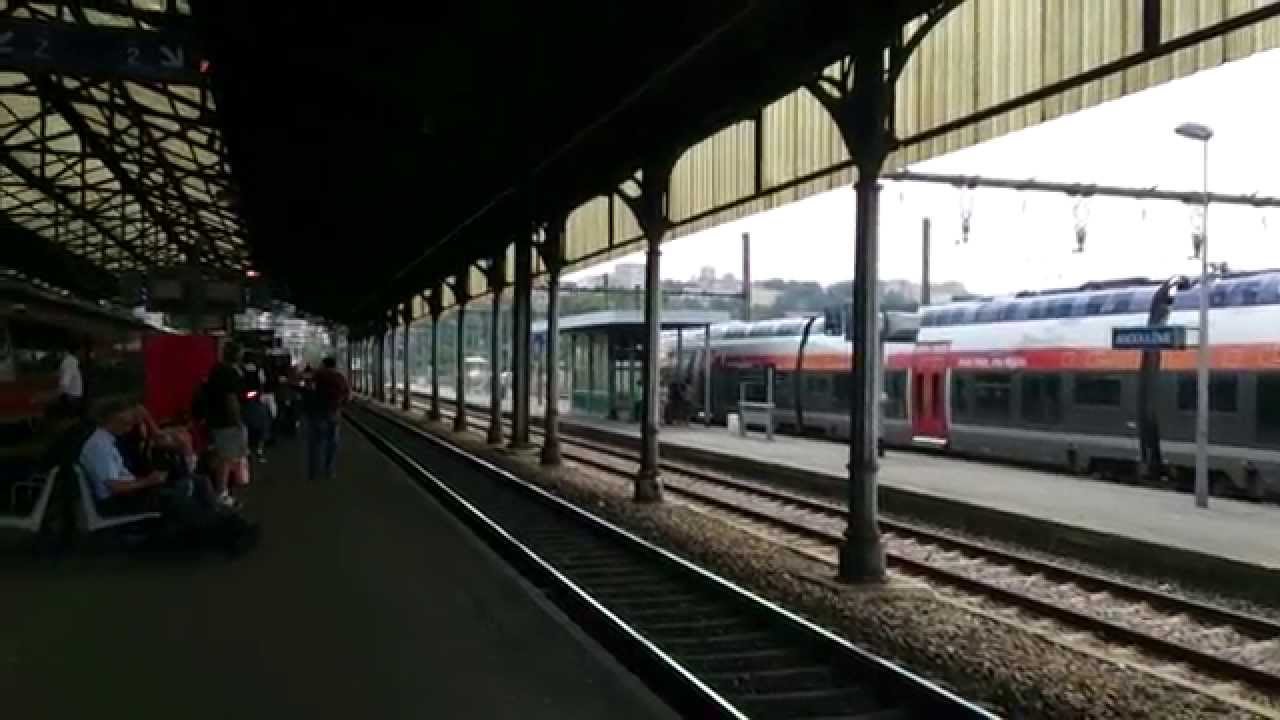 Attention au passage d'un train
