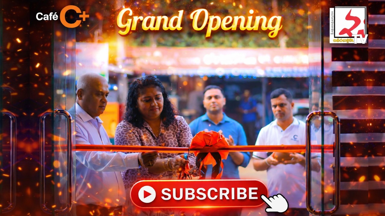 Cafe C+ Godakawela Grand Opening