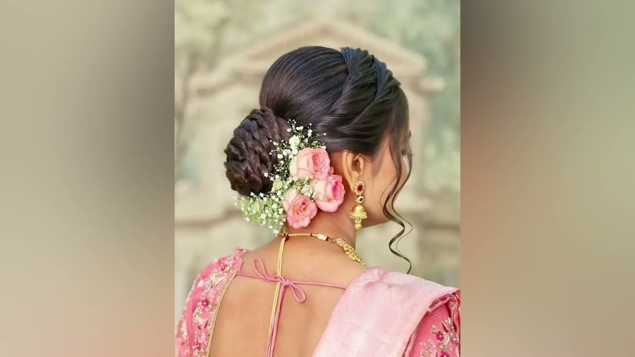 Bridal hairstyle ideas.. #wedding #viral #viralvideo #youtube #video #fashion #bridal 