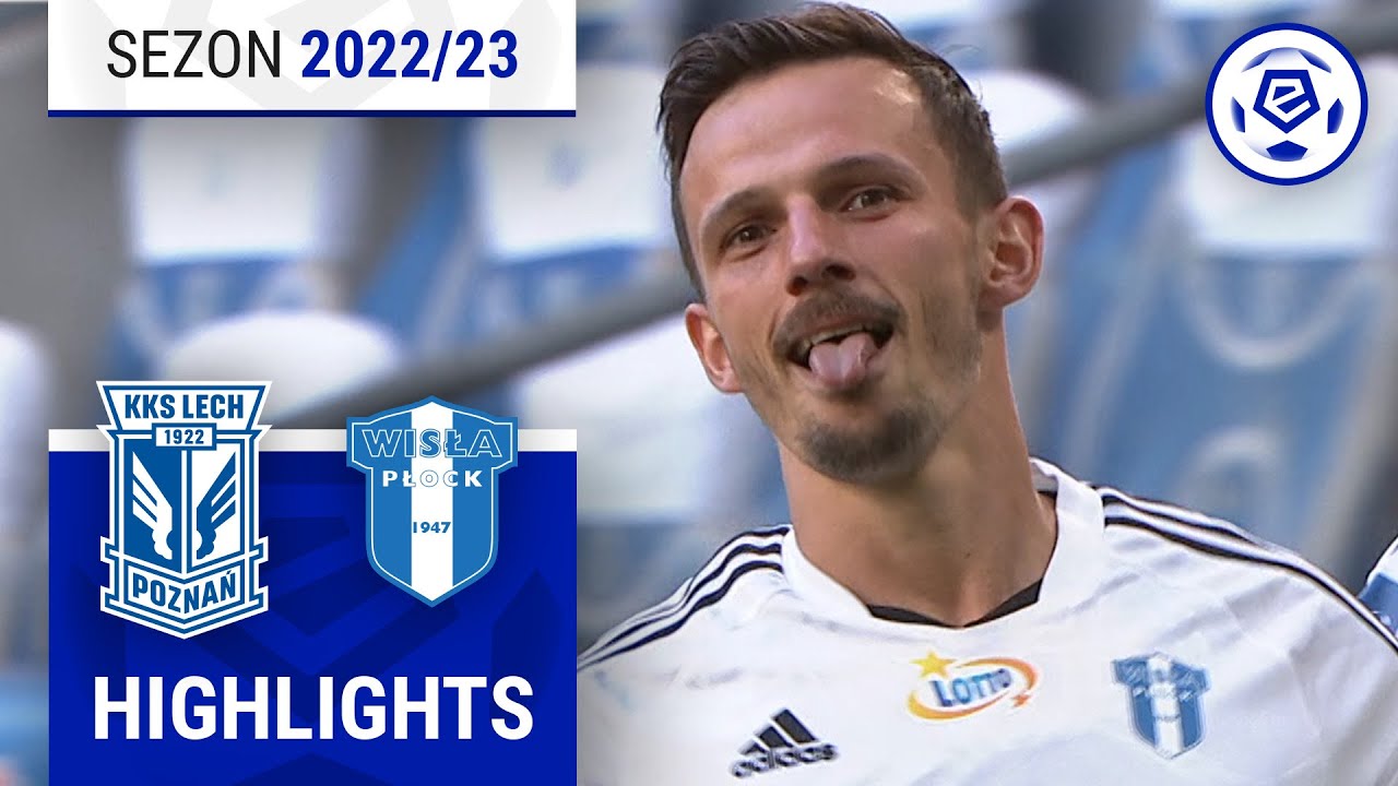 Lech Poznań - Wisła Płock 1:3 | SKRÓT | Ekstraklasa 2022/23 | 3. Kolejka