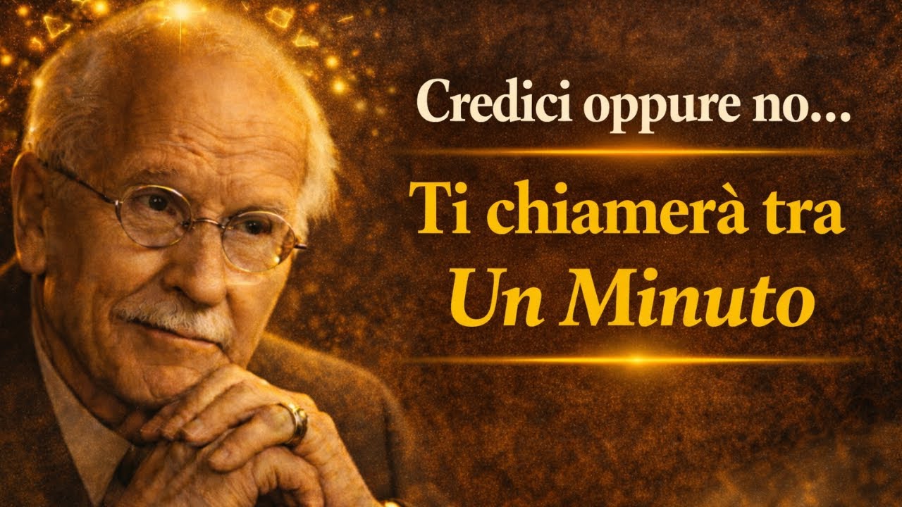 Tra un minuto ti chiamerà (non devi crederci) | Legge di Attrazione | Carl Jung