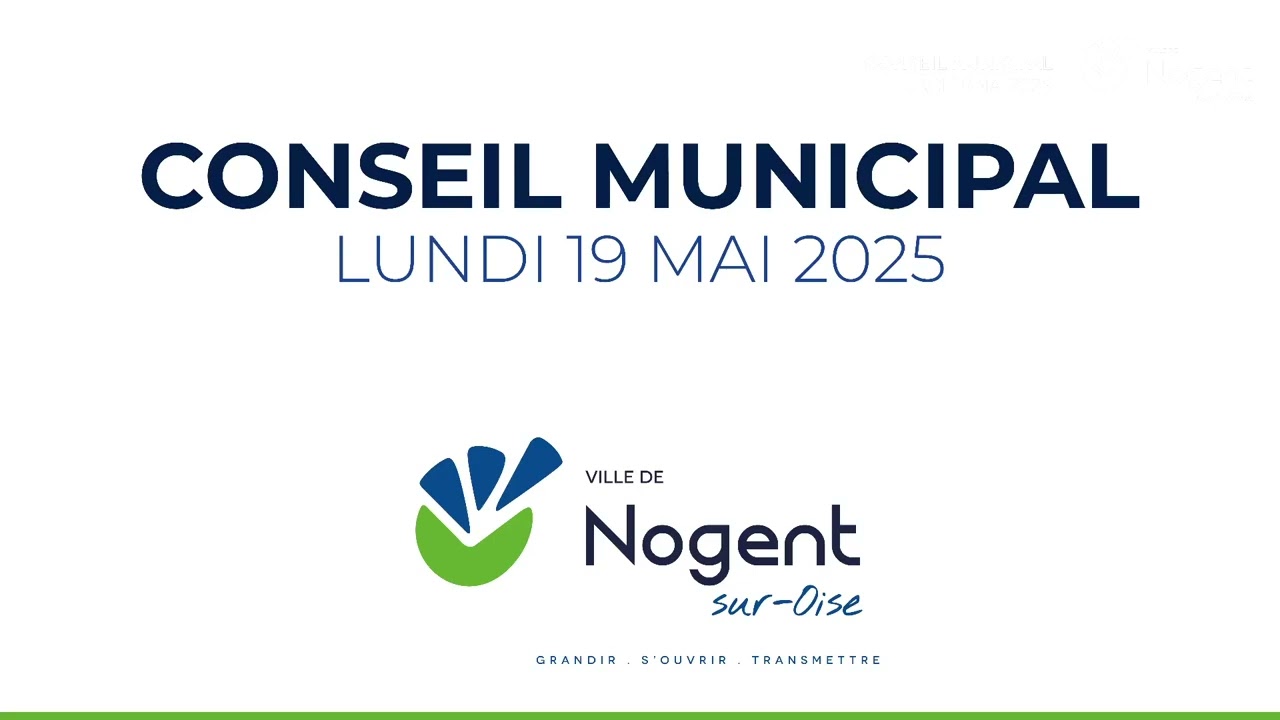 Conseil Municipal du 19 mai 2025