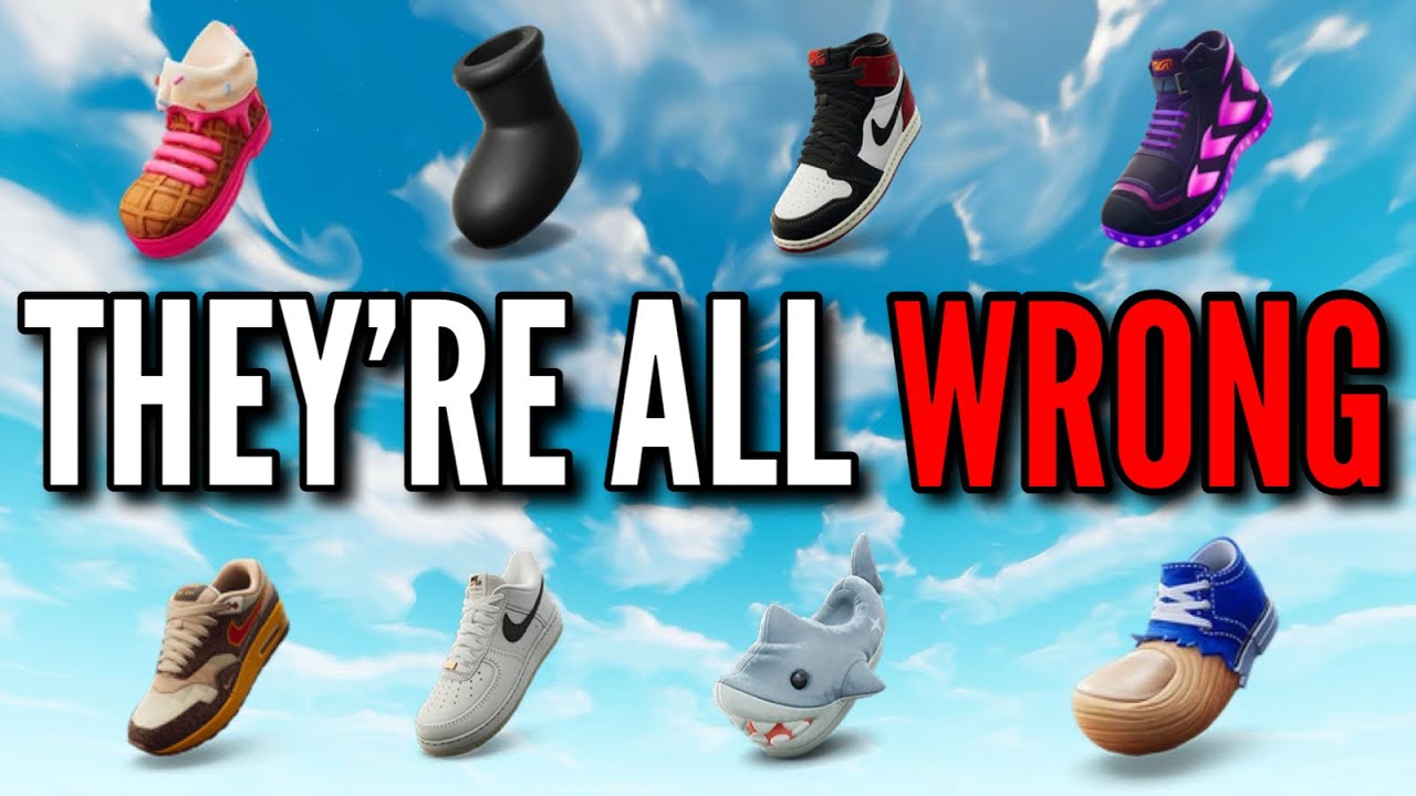 Проблемы с кроссовками в Fortnite