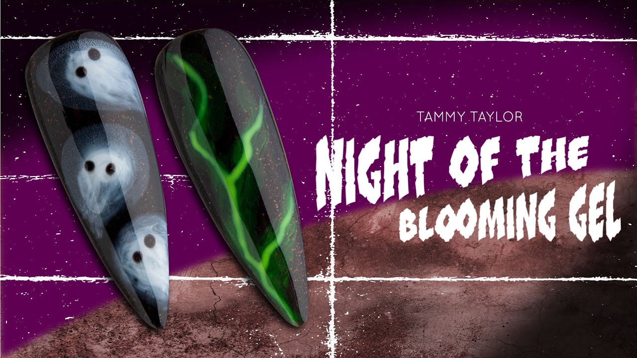 Tammy Taylor | Night of the Blooming Gel | Nail Designs