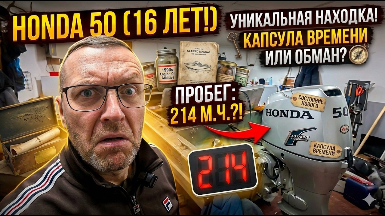 Развод или чудо? Honda 50 спустя 16 лет!