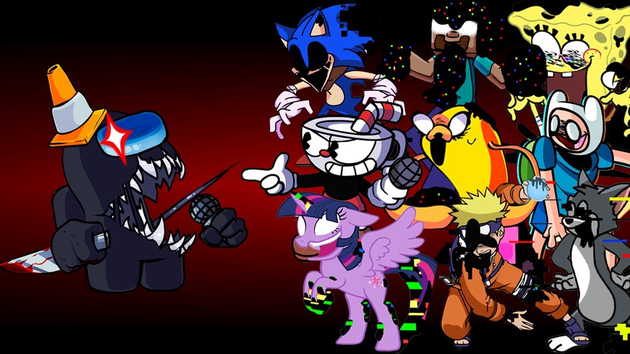 FNF - Defeat But All Pibby Characters Sings It 🎤 (Every Turn a Different Character Sings)