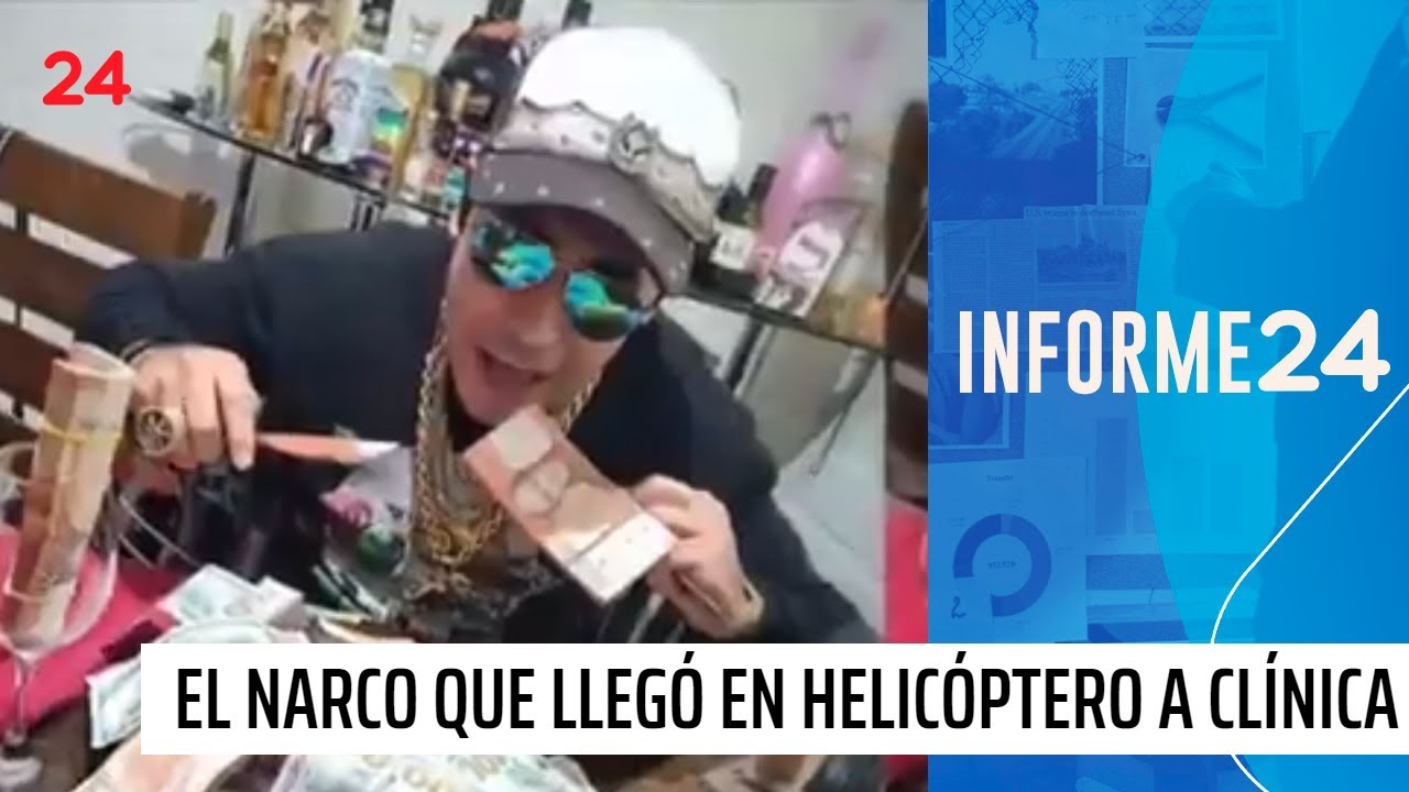 Informe 24: La historia del narco que llegó en helicóptero a una clínica | 24 Horas TVN Chile