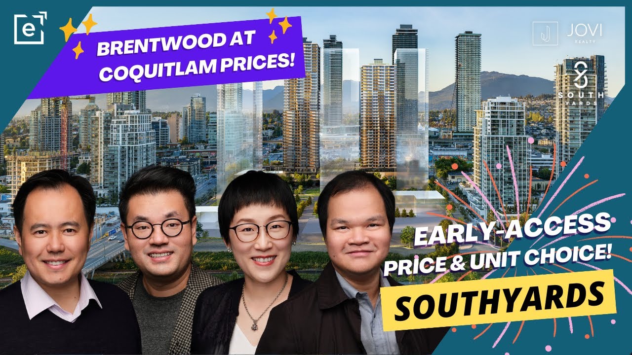 South Yards by Anthem Brentwood Burnaby Presale, VVIP Early Access Price and Unit Choice