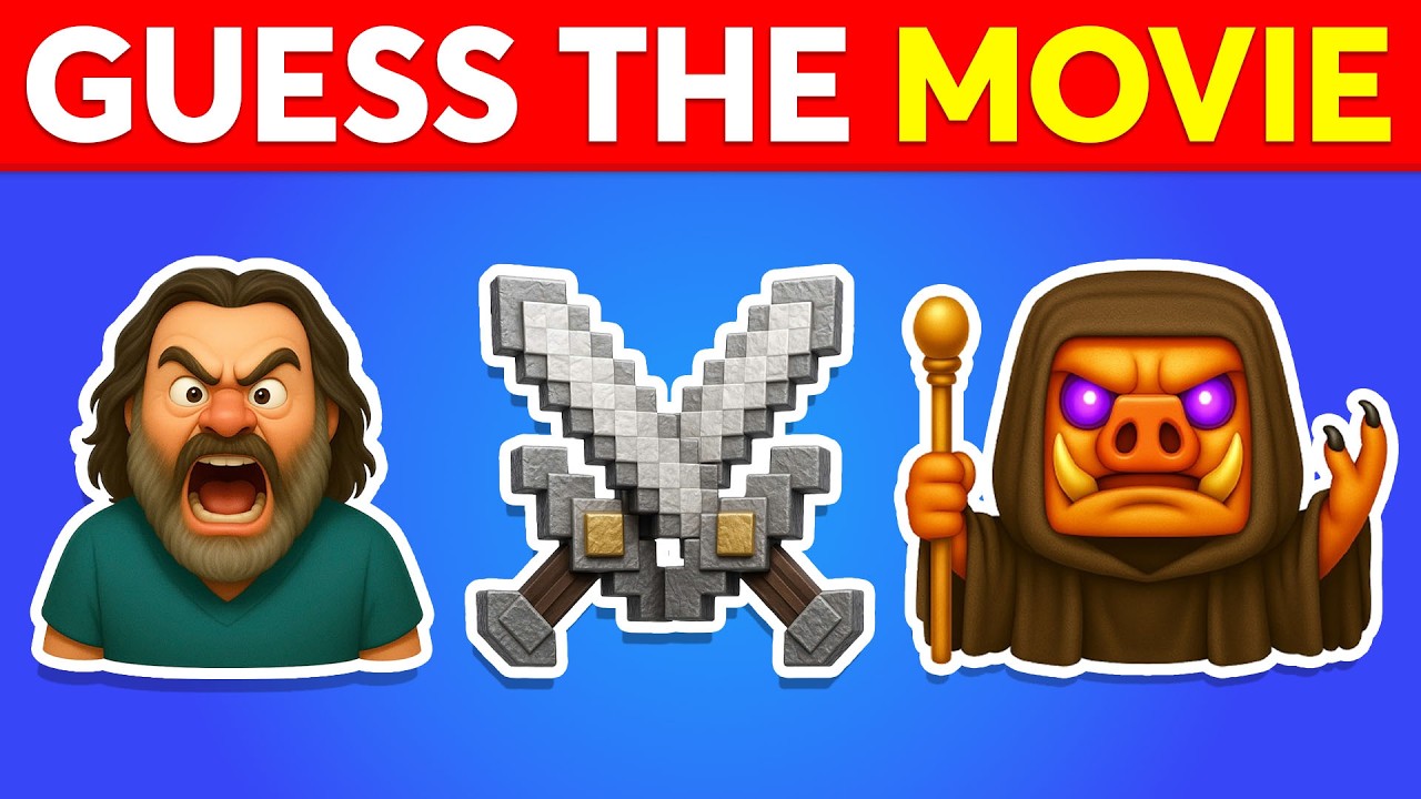 Guess the Movie by Emoji 🎬🍿 Movie Quiz