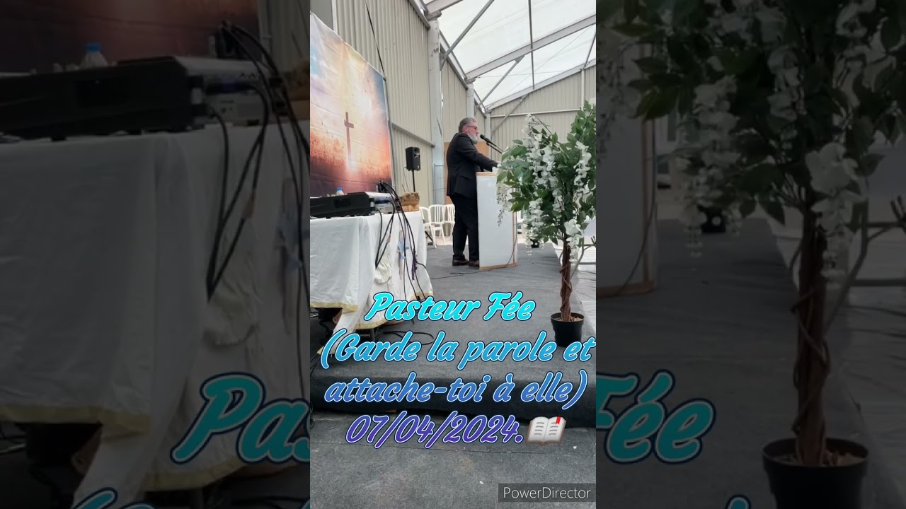 4428. Pasteur Fée (Garde la parole et attache-toi à elle) 07/04/2024.📖