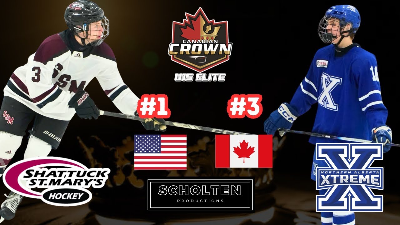 (#1 USA vs #3 Canada) Shattuck St Mary's vs NAX Prep | U15 Elite Canadian Crown | December 6, 2025