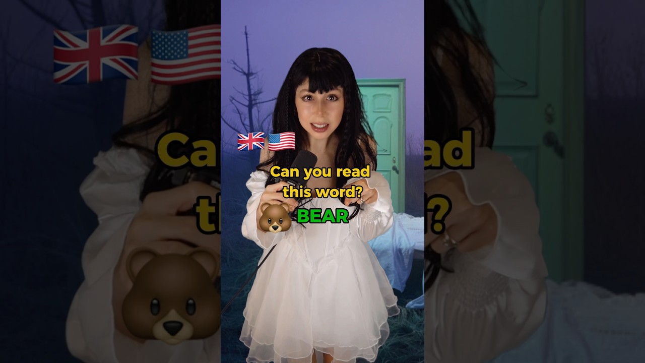 😂 🧚&zwj;♀️ ASMR  🐻 Bear vs beer 🍺 pronunciation #english #learnenglish