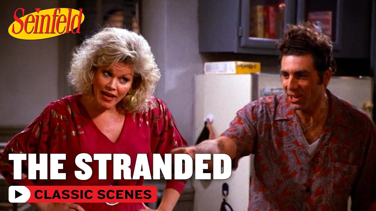 Kramer Is Late To Pick Up Jerry & Elaine | The Stranded | Seinfeld