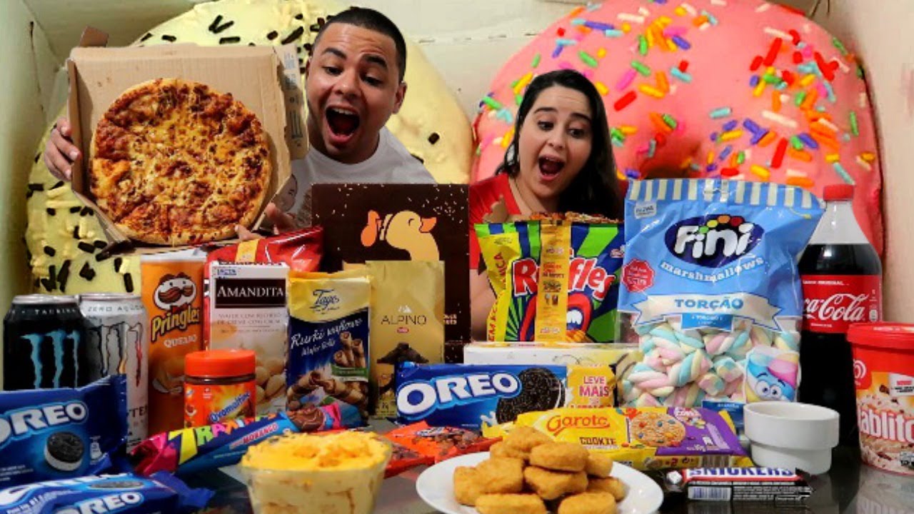 21.000 CALORIAS!  O DIA DO LIXO EM 1 REFEIÇÃO