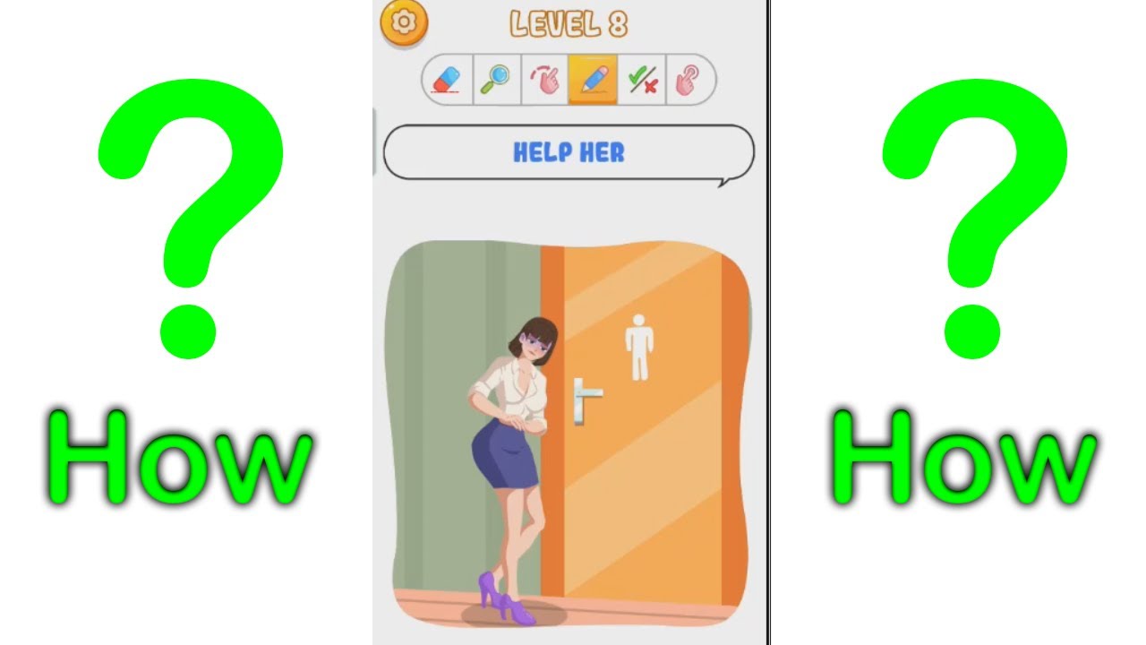 Tricky Quiz: Brain Out Puzzle - Walkthrough Solution (Android, iOS) - Level 8