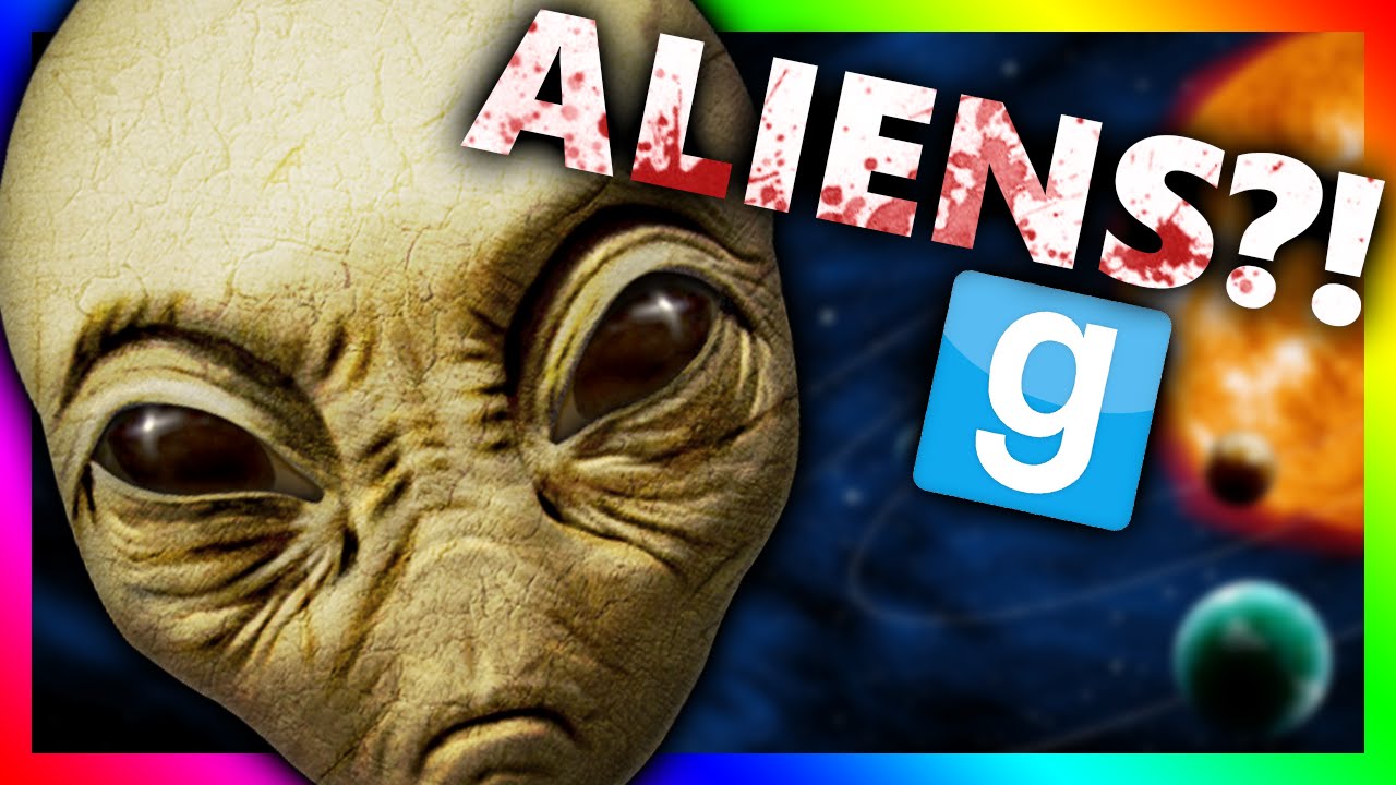 SPACE ALIEN HIDE AND SEEK!?!? | Gmod Sandbox Minigame (Fallout 3 Alien Playermodel)