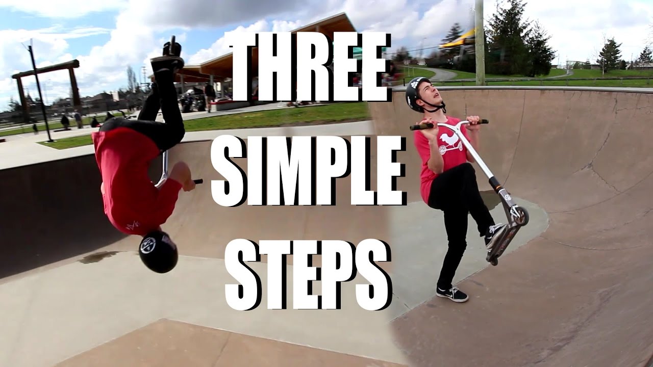 HOW TO BACK FLIP A SCOOTER