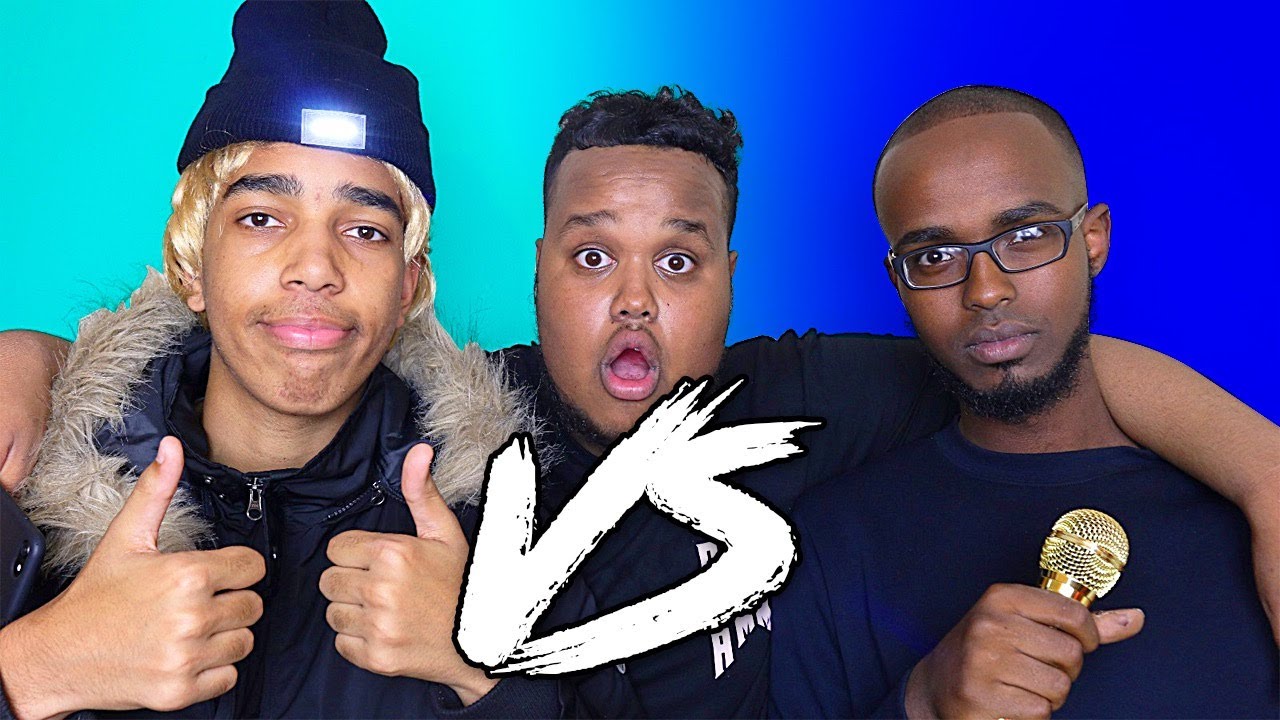 EPIC 1V1 RAP BATTLE!! - DARKEST MAN V YOUNG LAMPOST