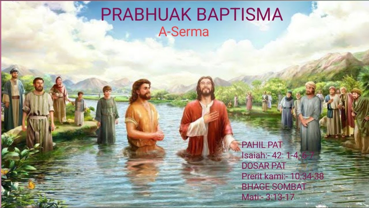 PRABHUAK BAPTISMA | A-SERMA | Sunday's reading Sermon in Santhali Christian video 2026 | Fr Martin