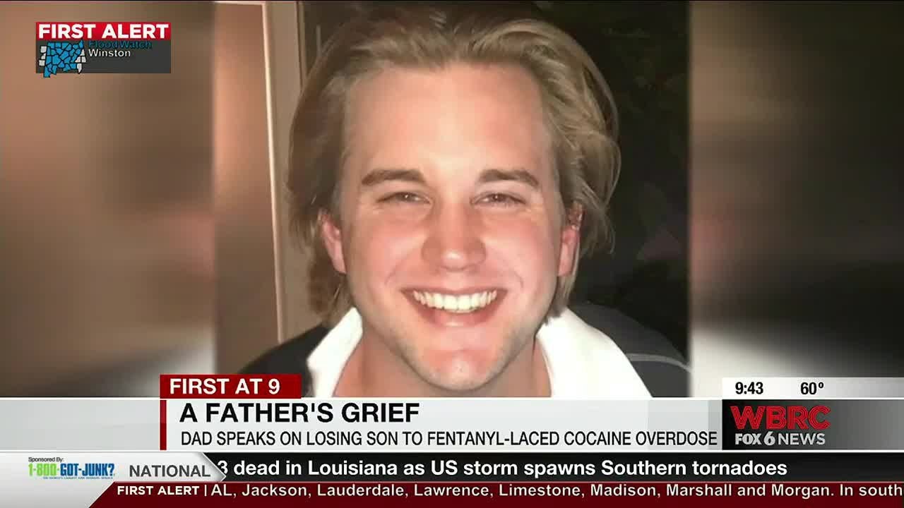 Dad speaks about losing son to fentanyl-laced cocaine OD